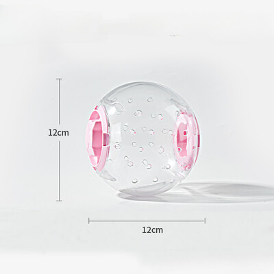 Žiurkėno bėgimo takelis lauko sportinis kamuoliukų šlifavimo žiurkės mažų naminių pelių bėgimo kamuoliukas 12 cm graužikams pelėms kamuoliukai, žiurkės mankštos žaislai