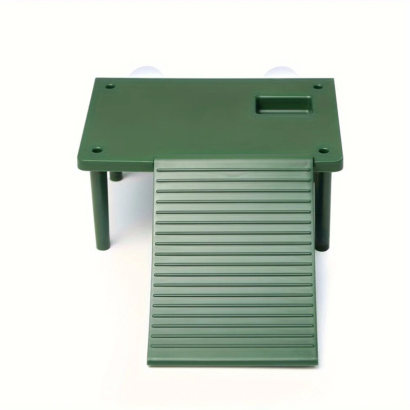 Roplių mėgavimosi platforma, vėžlių laipiojimo platforma, varliagyvių plūduriuojančios salos platforma Vėžlių poilsio platforma su siurbtukais