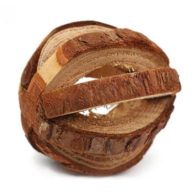 Slatki hrčak Roller Igračke Prirodne drvene borove bućice Unicikl zvono Igračke za žvakanje za zečeve Zamorce Kutnjaci za male kućne ljubimce