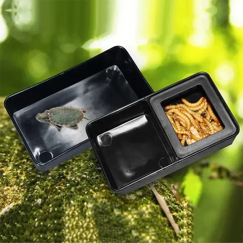 Amfibieni Reptile Bol cu mâncare Bol cu apă Farfurie cu legume Soparle Șerpi Păianjeni Gecoși Scorpioni Băutură Vasă de hrănire Durabil