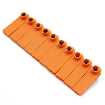 100 kom. Ušne markice za stoku, ovce Bez riječi, oznake za uho, identifikacijska kartica za životinje, ovce, koze, svinje, goveda, oznake za uho, oprema za poljoprivredu