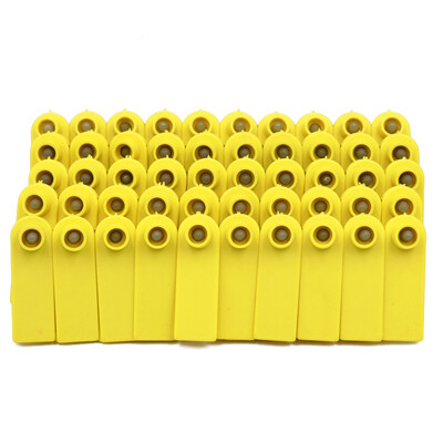 100 kom. Ušne markice za stoku, ovce Bez riječi, oznake za uho, identifikacijska kartica za životinje, ovce, koze, svinje, goveda, oznake za uho, oprema za poljoprivredu