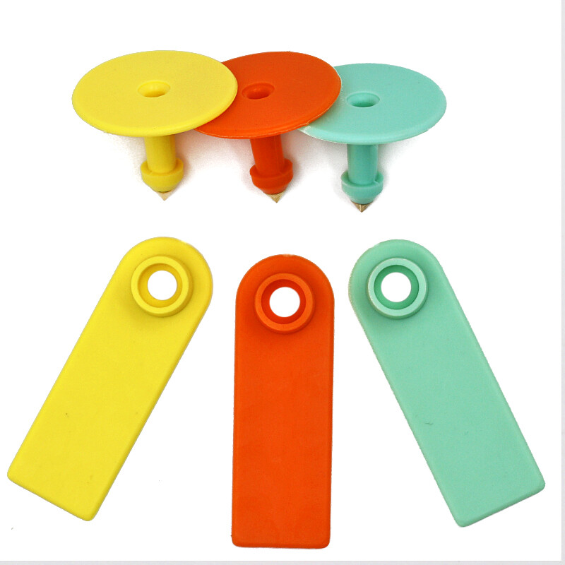 100 db Haszonállat birka fülcímkék szó nélkül füljelzők Állatazonosító kártya Juh kecske sertés szarvasmarha fülcímkék mezőgazdasági felszerelések