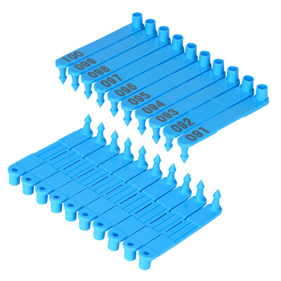 Etichetă de ureche pentru animale Clamp Etichete pentru cercei Porc Bovine Oi Iepuri Identificare Instrumente de creștere și management