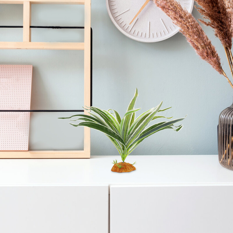 Hüllők Növények Terrárium Szőlők Mesterséges Levelek Elrejtés Gekkó Tartály Kiegészítők Élőhelyi dekorációk Sárkánygyík Kígyógekkók