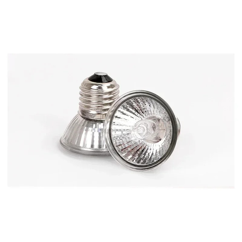 1Gb rāpuļu sildīšanas spuldze UVA+UVB spektra abinieku rāpuļu lampu spuldzes 25W 50W 75W ķirzakas čūskas abinieku UV sildlampas