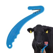 Instrument de tăiere a etichetelor de animale Cutter de tăiere a etichetelor de urechi Instrument solid pentru îndepărtarea etichetelor de urechi Dispozitiv de tăiere a marcajului de etichete de urechi pentru animale Sigur de utilizat pentru oi