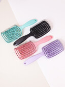 1kom masažna antistatička četka za kosu, izdubljeni alat za oblikovanje kose pogodan za dugu, gustu, tanku i kovrčavu prirodnu kosu