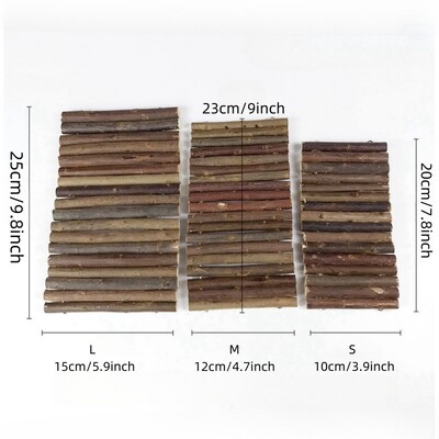 Culoare aleatorie Animale de companie mici, ramură de salcie, iepure, jucării de mestecat, hamster, molari, totoro, scară de cățărat, gard, jucărie cu arc.