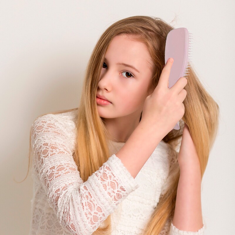 The Ultimate Detangler Scalp Massage Comb Βούρτσα μαλλιών Γυναικεία βούρτσα μαλλιών κατά κόμπων χτένα Περίπλοκη καλλιτεχνική λεπτή πολύχρωμη