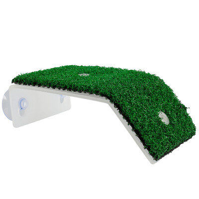 Vėžlių kepimo platforma su imituojančia velėna vėžlių poilsio terasa su modeliavimo puodeliu Vėžlių plaukiojantis dokas pagerina kūno rengybą