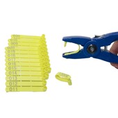 Клещи за овчи ушни етикети Селскостопанско оборудване Идентификация на добитъка Ушни етикети Консумативи за хранене на животни Кучета Зайци Овчи ушни етикети