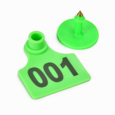 Svinjske ušne markice Potrepštine za stoku Ušne markice za domaće životinje Plastična TPU identifikacijska naljepnica za krave, goveda, koze, ovce 50 kom.