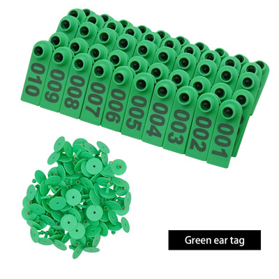 100 db bárány füljelző táblák a szóval Füllézeres gépelés rézfejű fülbevalók Farm haszonállatok juhok fülcímkék azonosító kártya