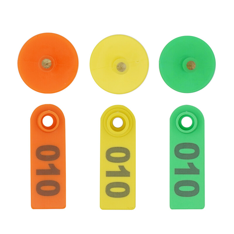 100 db bárány füljelző táblák a szóval Füllézeres gépelés rézfejű fülbevalók Farm haszonállatok juhok fülcímkék azonosító kártya