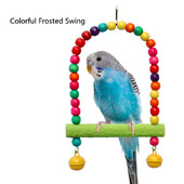 Šareni glazura Kućni ljubimac Papiga Ljuljačka Stalak Vjeverica Ptica Grana Smuđ Igračke za žvakanje Grizalice sa zvonom Kavez za ptice Acce