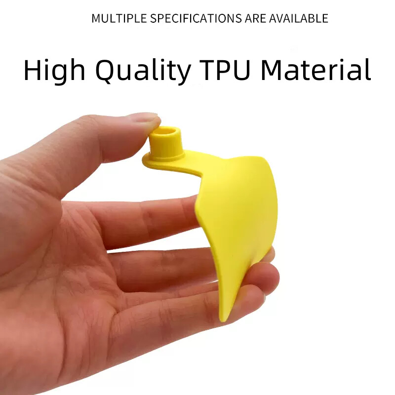 20 DB tehén sertés bárány fülcímkék jel üres fej fülbevaló haszonállat azonosító kártya TPU kiváló minőségű réz köröm