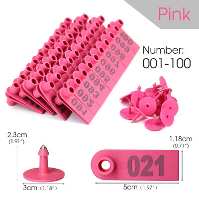 № 1-100 Животновъдство Овце Етикети за уши Карта Знаци за идентификация на животни с цифри Лазерно въвеждане Медна значка за глава за селскостопански говеда