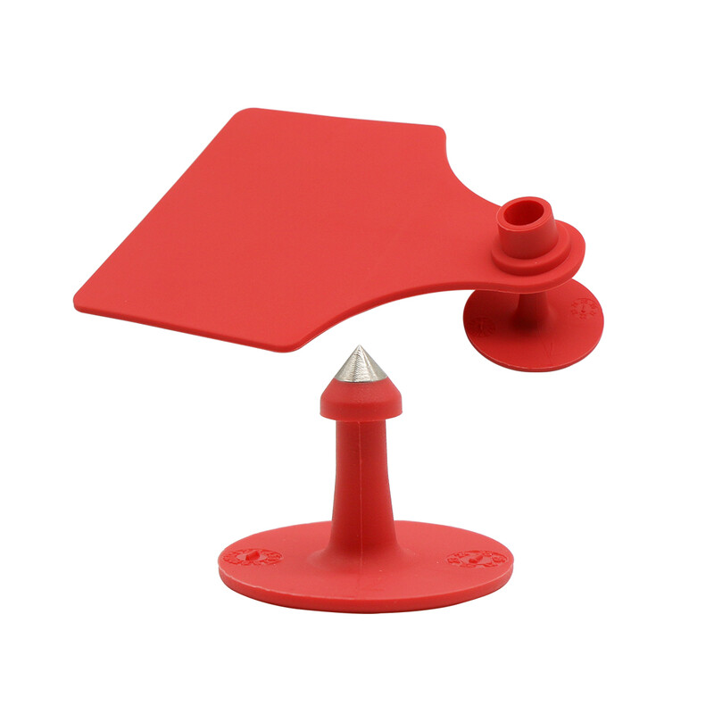 5 комплекта Животновъдство TPU Материал Без думи Говеда Ушна марка Медни обеци на главата Свиня Крава етикет Карта Идентификация на селскостопански животни