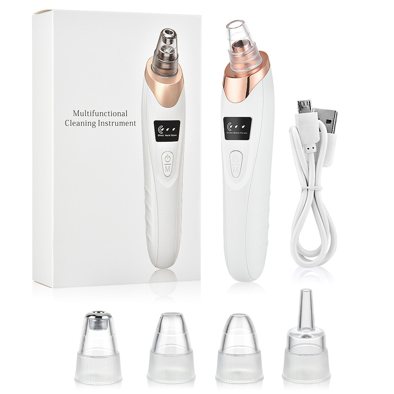 Electric Remover Blackhead Vacuum Cleaner ακμής Αφαίρεση μαύρων κηλίδων Facial Deep Cleansing Pore Cleaner Μηχανή Εργαλεία περιποίησης δέρματος