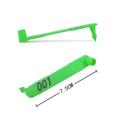 1 vnt. Livestocktool ausų įsagų aplikatorius, vienetiniai ausų įsagai su numeriu 001-100, skirti ožkų avių galvijų kiaulių gyvūnų žymėjimo įrankiams