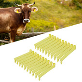 Gyvulių ausų įsagas, Lengvas identifikavimas, Gyvūnų ausų įsagai, Etiketė, Apsaugo nuo išskyrimo gyvūnų tvarkymui, 100 vnt.