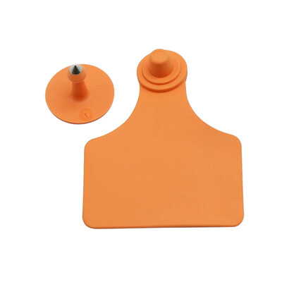 5 vnt. galvijų ausų įsagų ženklai TPU dvipusis bežodis ausų įsagas, pasirinktinis numeris vario galvos karvės auskarai, gyvūno identifikavimo kortelė