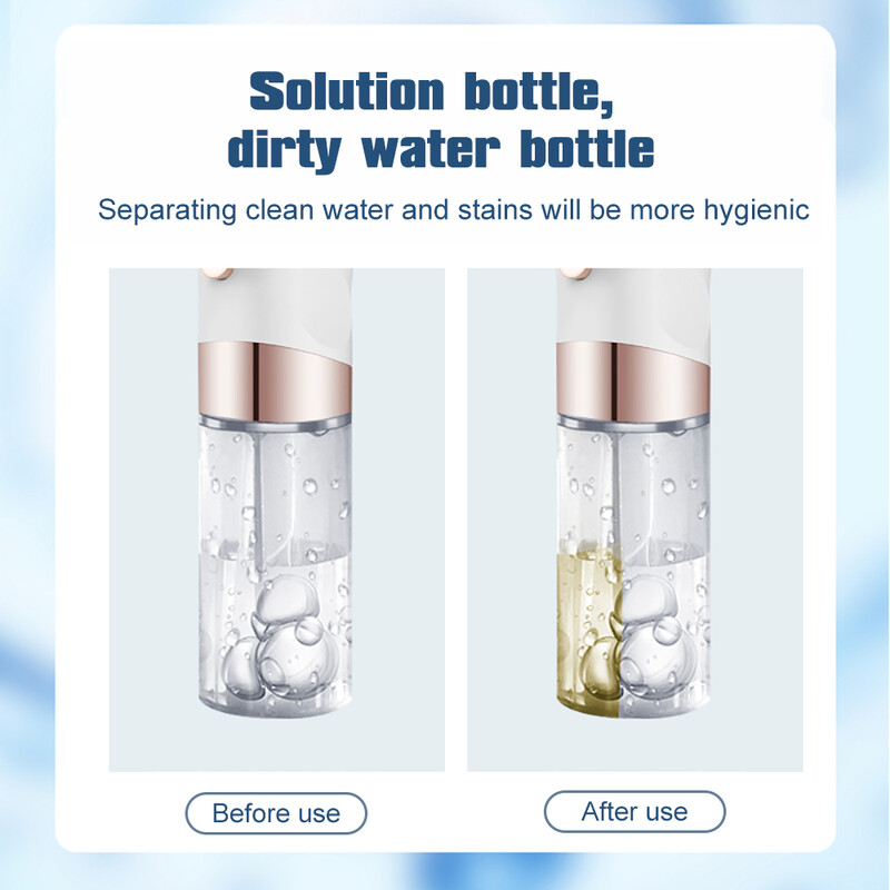 Ηλεκτρικό καθαριστικό για πόρους προσώπου Μαύρες κουκκίδες Αφαίρεσης μαύρων στιγμάτων Βαθύς καθαρισμός σπυριών με φυσαλίδες μικροσκοπικής αναρρόφησης