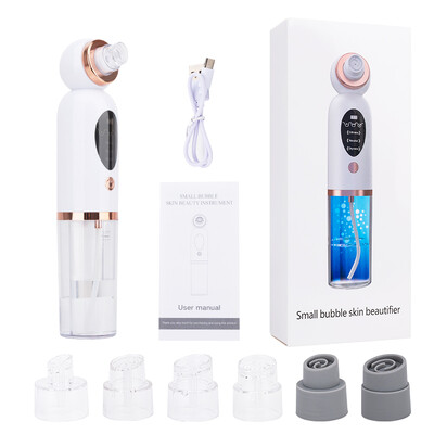 Dispozitiv electric de îndepărtare a punctelor negre Aspirație cu vid Îndepărtați punctele negre de acnee Ciclul apei pentru pielea moartă Detergentă facială Instrument de înfrumusețare pentru îngrijirea pielii