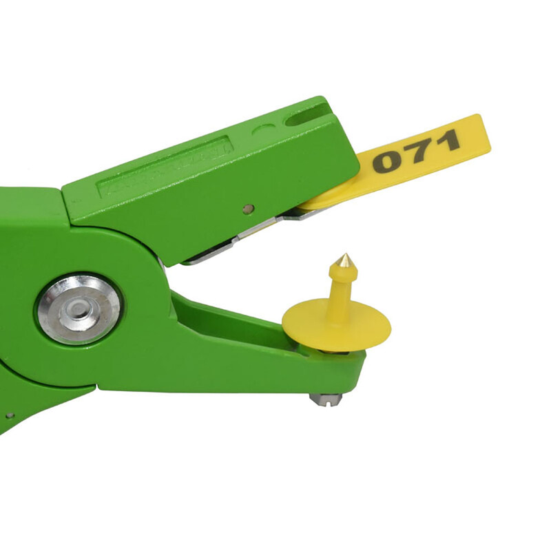 Nr. 001-100 Gyvuliai Avys Ausų įsagai Kortelės Gyvūnų identifikavimo ženklai su skaičiais Lazerinio tipavimo vario galvutė