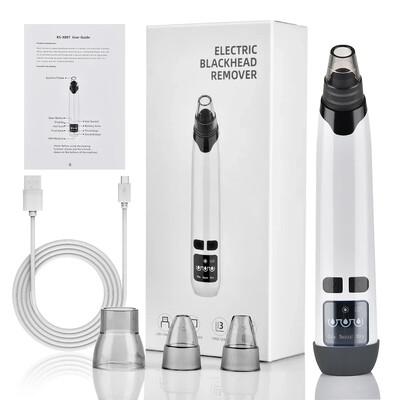 Elektrický sací odstraňovač čiernych bodiek, vákuový čistič pórov, čistenie tváre, bodky, sacie exfoliačné čierne škvrny, nástroje na starostlivosť o pleť