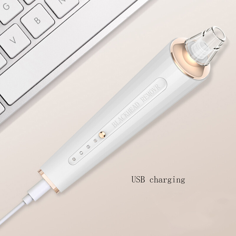 Επαναφορτιζόμενη ηλεκτρική σκούπα καθαρισμού μαύρων στιγμάτων USB - Ηλεκτρική σκούπα για μαύρα στίγματα - Κιτ καθαρισμού πόρων προσώπου - Εργαλεία καθαρισμού πολλαπλών λειτουργιών