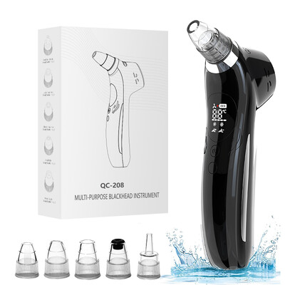 Ηλεκτρική αναρρόφηση κενού Αφαίρεση μαύρων στιγμάτων Κρύα και ζεστά θετικά και αρνητικά ιόντα 5 Λειτουργίες 5 λειτουργίες 5 ακροφύσια Περιποίηση δέρματος