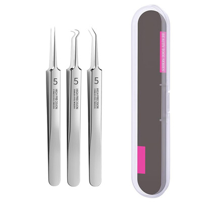 Spuogų adata pašalinti inkštirus Comedone Extractor Tools Nerūdijančio plieno veido odos priežiūros priemonė Spuogų dėmių šalinimo įrankiai