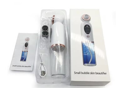 Új mitesszer eltávolító vákuumszívó testápoló kis buborékos elektromos arc-orrtisztító