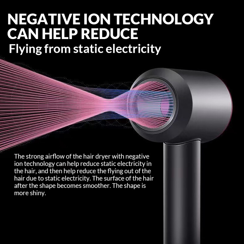 1,8 M belapis plaukų džiovintuvas neigiamų jonų džiovintuvas Profesionalus greito džiovinimo galingas plaukų džiovintuvas pastovus anijonas 5 viename elektrinis plaukų džiovintuvas