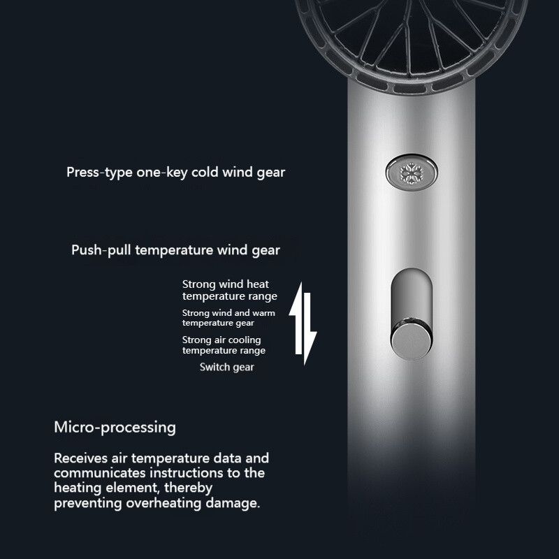 Naujos koncepcijos plaukų džiovintuvas profesionalus greitai džiūstantis mažai triukšmingas džiovintuvas Mėlynos šviesos neigiamų jonų plaukų priežiūra asmens priežiūros produktai