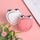 EMS Face Lifting stroj na tvár, masážny prístroj na tvár, mikroprúdový valček, sťahovanie pokožky, omladenie, nabíjanie krásy, tvárový prístroj proti vráskam