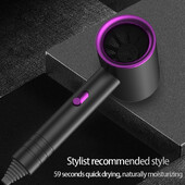 Didmeninė kaina Plaukų džiovintuvas Nemokamas pristatymas, 110V ~ 240V Tarptautinės įtampos elektrinis plaukų šepetys Profesionalus greito džiovinimo džiovintuvas