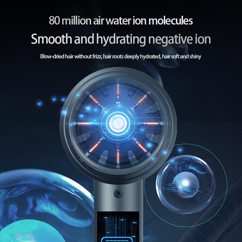 Didmeninė kaina Plaukų džiovintuvas Nemokamas pristatymas, 110V ~ 240V Tarptautinės įtampos elektrinis plaukų šepetys Profesionalus greito džiovinimo džiovintuvas