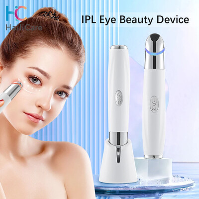 Νέο IPL Vibration Eye Massager Anti Dark Circle Blue Light Αντιρυτιδικό μασάζ ματιών Στυλό Hot Compress Eye Beauty Care Συσκευή
