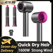 Επαγγελματικό πιστολάκι μαλλιών χωρίς φύλλα περιποίηση μαλλιών με γρήγορο στέγνωμα οικιακό σούπερ πιστολάκι μαλλιών Heng 200 εκατομμύρια εκτάρια αρνητικών ιόντων