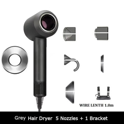 Επαγγελματικό πιστολάκι μαλλιών χωρίς φύλλα περιποίηση μαλλιών με γρήγορο στέγνωμα οικιακό σούπερ πιστολάκι μαλλιών Heng 200 εκατομμύρια εκτάρια αρνητικών ιόντων