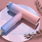Όμορφο πιστολάκι μαλλιών Gradient Color Professional σταθερή θερμοκρασία Γρήγορο στέγνωμα Φροντίδα μαλλιών αρνητικού ιόντος Στεγνωτήρας χαμηλού θορύβου