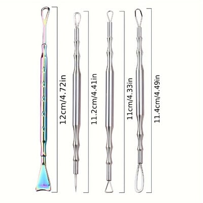 Βελόνα ακμής από ανοξείδωτο χάλυβα για να αφαιρέσετε τα μαύρα στίγματα, να επιλέξετε ακμή, να συμπιέσετε την ακμή και να απαλλαγείτε από το κιτ ακμής, να καθαρίσετε και να συμπιέσετε την ακμή.