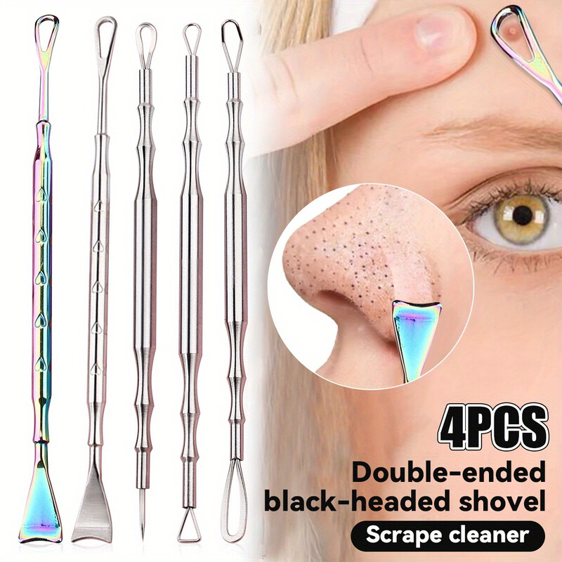 Βελόνα ακμής από ανοξείδωτο χάλυβα για να αφαιρέσετε τα μαύρα στίγματα, να επιλέξετε ακμή, να συμπιέσετε την ακμή και να απαλλαγείτε από το κιτ ακμής, να καθαρίσετε και να συμπιέσετε την ακμή.