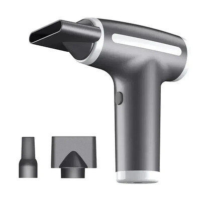 Φορητό 4 σε 1 ασύρματο πιστολάκι μαλλιών Πολυλειτουργικό ηλεκτρικό αέρα ξεσκονόπανο φυσητήρα Ταξίδι USB επαναφορτιζόμενο πιστολάκι με αρνητικά ιόντα