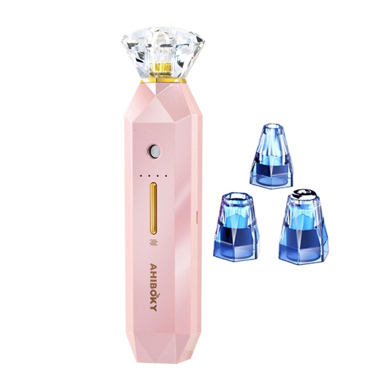 Dispozitiv de îndepărtare a punctelor negre Pore Vacuum USB Reîncărcabil pentru curățarea porilor faciali pentru comedone acnee