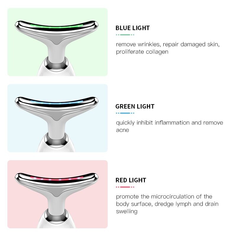 Συσκευή αφαίρεσης αντιρυτιδικών αντιρυτιδικών αντιρυτιδικών φωτονίων LED θεραπείας λαιμού και προσώπου