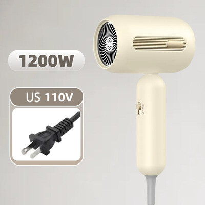 Mini Hajszárító 220V/110V, Nagy sebesség, Szalon légfúvó, Alacsony zaj, Professzionális hajápolás Gyorsan száradó negatív ionok utazáshoz
